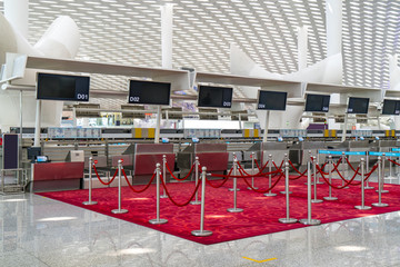 深圳机场航站楼内景
