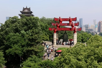 黄鹤楼景区风景