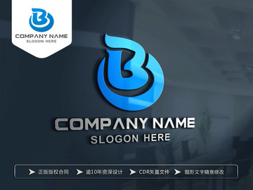 B字母LOGO设计 B字母标志