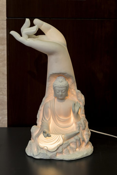 佛祖坐像台灯