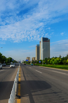 淄博金晶大道街景