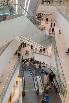 商场 扶梯