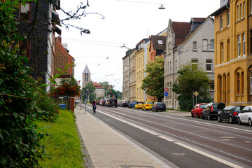 德国布伦瑞克城市街景
