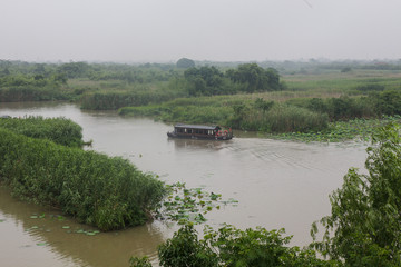 游船 船 景区游船 下渚湖 水