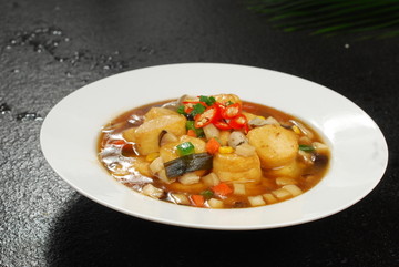 海虾酱豆腐