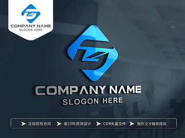 G字母标志 G字母LOGO设计