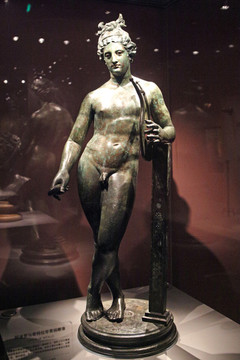庞贝出土文物 青铜雕像