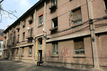 苏联风格 老式建筑 沈阳
