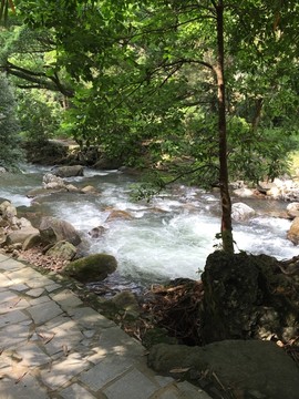 石门国家森林公园山水风景