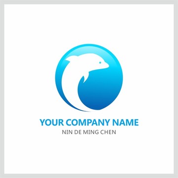 海豚标志logo