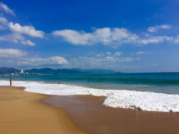 海边沙滩