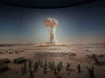 中国第一颗原子弹爆炸场景