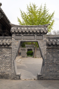 中式院门