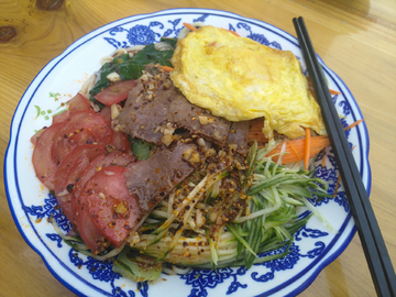 牛肉凉面 兰州拉面