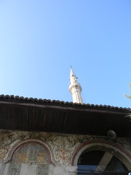 东欧阿尔巴尼亚首都古清真寺