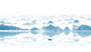 山水画