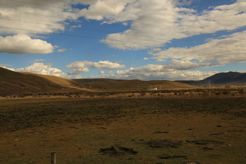 高原 牧场