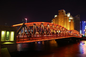 外白渡桥夜景