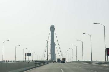 江东大桥 拉索桥 大桥 桥 钱