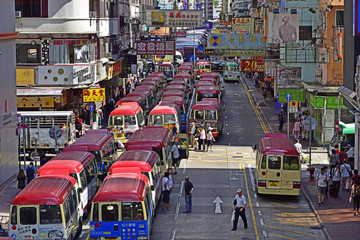 香港 香港旺角 香港街景