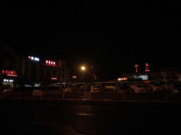 火车站夜色