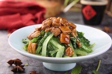 小白菜烧豆腐