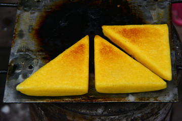 三角粑 煎烤烤锅