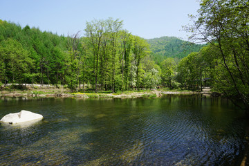 老边沟 河流 风景