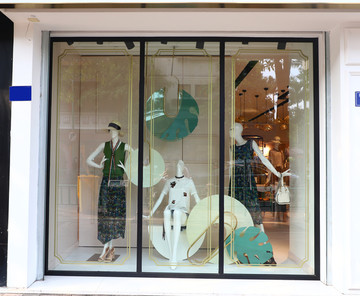 服装专卖店 专卖店橱窗 女装店