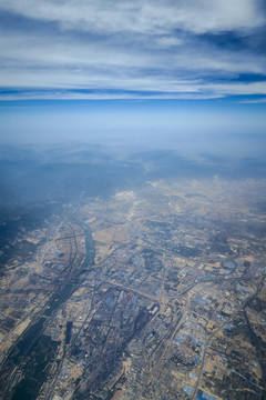 航拍大地 空中风景