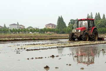 农机 水田