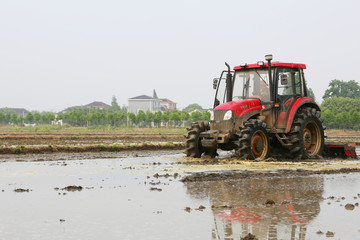 农机 水田