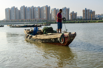 渔民渔船