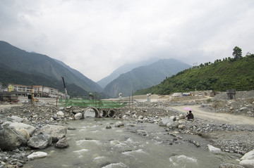 彭州龙门山地震遗址