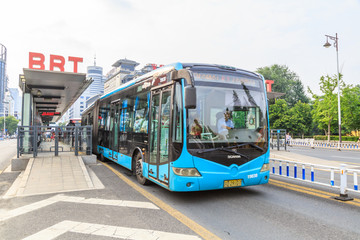 城市BRT公交车