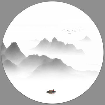 水墨画