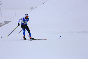 冬季越野滑雪运动