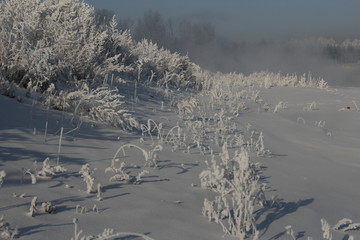 雾淞 雪景 冰天雪地 奇观 玉