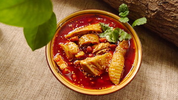 红油棒棒鸡