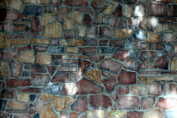 石头墙 岩石墙 石块墙