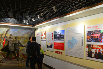 丙安耿飚将军纪念馆 展厅内景