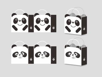 熊猫手提袋