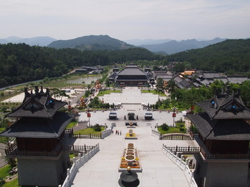 奉化溪口 雪窦山风景区 雪窦寺