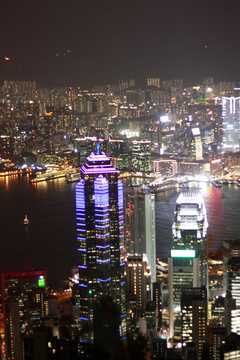 香港太平山顶夜景