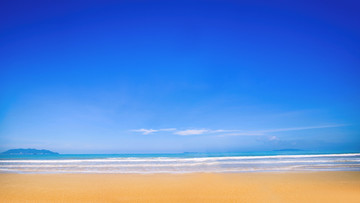 旅行度假海岛沙滩椰树海景