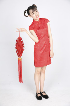 中式旗袍古典美女