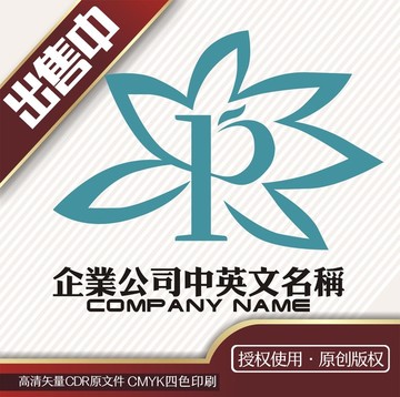 P叶凤logo标志