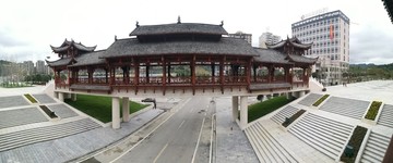 中式红桥