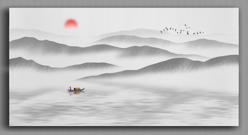 山水画