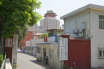 北京世纪坛医院 西大门